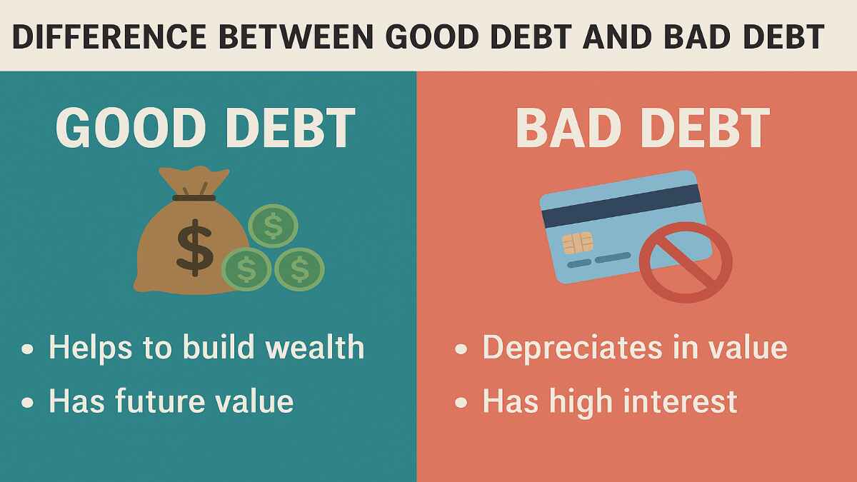 Difference Between Good Debt and Bad Debt