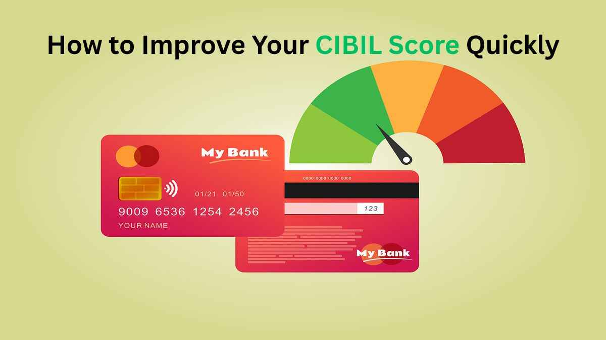 How to Improve Your CIBIL Score Quickly