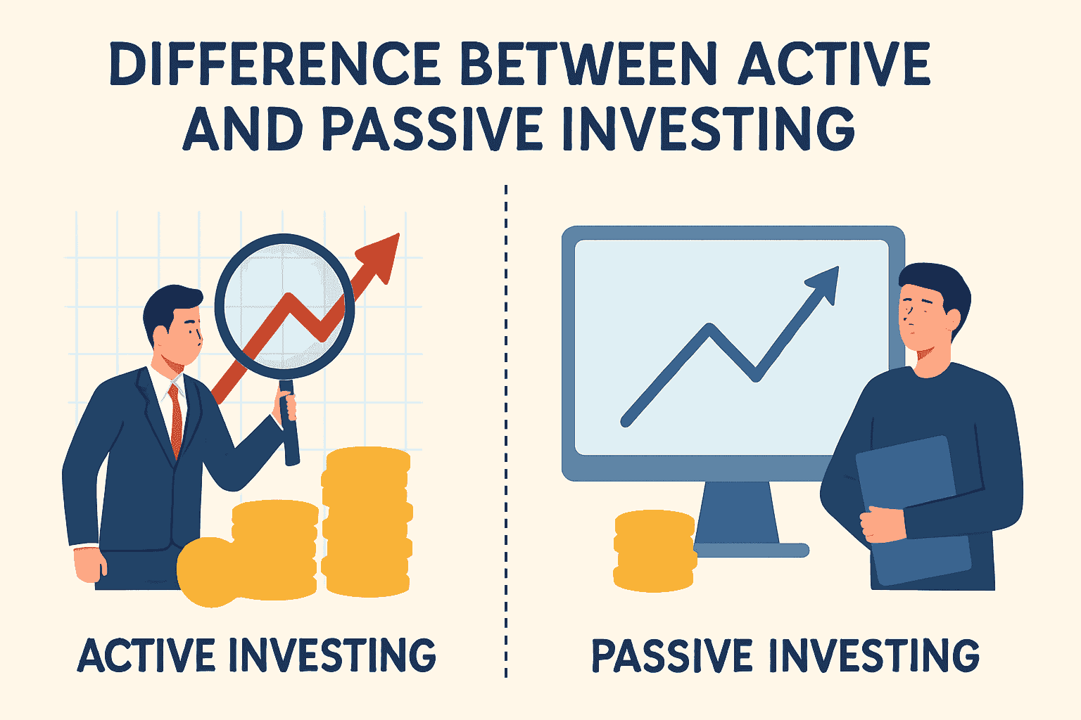 Difference Between Active and Passive Investing