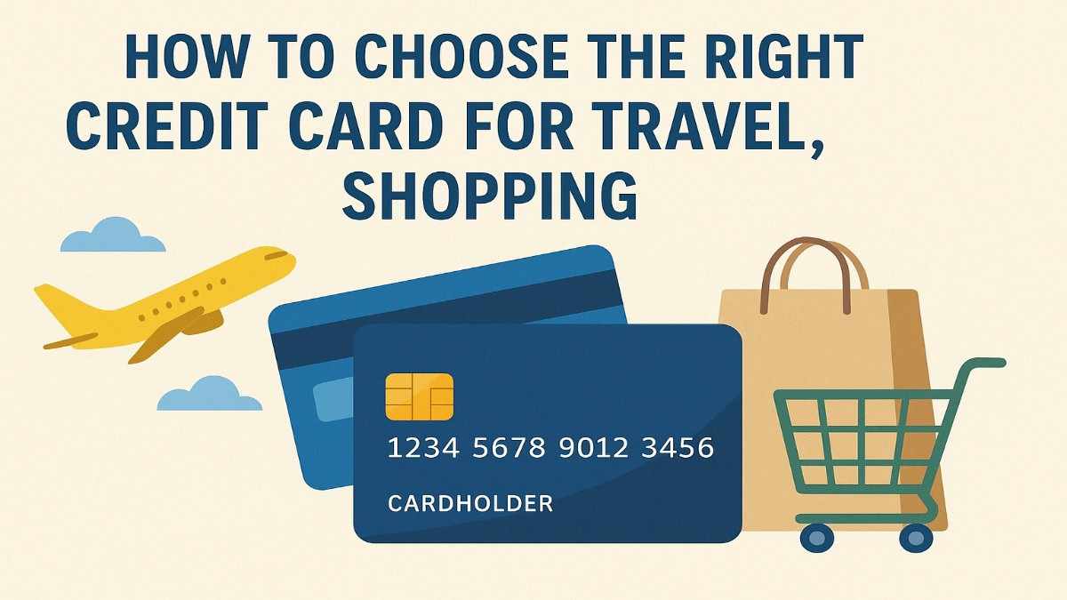 How to Choose the Right Credit Card for Travel, Shopping & Everyday Use