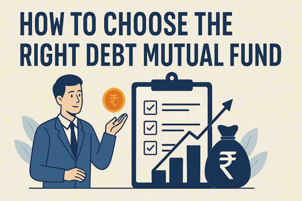 How to Choose the Right Debt Mutual Fund in India